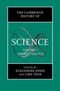Cover: The Cambridge History of Science: Volume 1, Ancient Science - Cambridge University Press