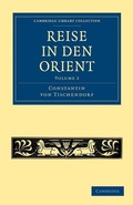 Cover: Reise in den Orient - Cambridge University Press