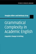 Cover: Grammatical Complexity in Academic English - Cambridge University Press
