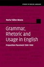 Cover: Grammar, Rhetoric and Usage in English - Cambridge University Press