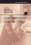 Cover: Letter Writing and Language Change - Cambridge University Press