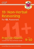 Cover: 11+ GL Non-Verbal Reasoning Practice Papers - Ages 9-10 (with Parents' Guide & Online Edition) - Coordination Group Publications Ltd (CGP)