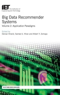 Cover: Big Data Recommender Systems: Volume 2 - Institution of Engineering and Technology