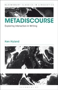 Cover: Metadiscourse - Bloomsbury Academic