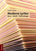 Cover: Moderne Lyriker - Tectum Wissenschaftsverlag