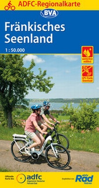 Abbildung von: ADFC-Regionalkarte Fränkisches Seenland, 1:50.000, reiß- und wetterfest, GPS-Tracks Download - BVA BikeMedia