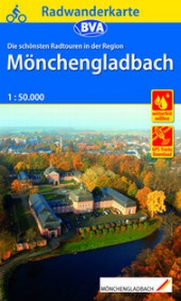 Abbildung von: Radwanderkarte BVA Die schönsten Radwanderkarten in der Region Mönchengladbach, 1:50.000, reiß- und wetterfest, GPS-Tracks Download - BVA BikeMedia