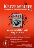 Cover: Von rechts f&uuml;hrt kein Weg zu Marx! - AHRIMAN-Verlag