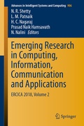 Cover: Emerging Research in Computing, Information, Communication and Applications - Springer