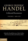Cover: George Frideric Handel: Volume 1, 1609-1725 - Cambridge University Press