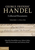Cover: George Frideric Handel: Volume 3, 1734-1742 - Cambridge University Press