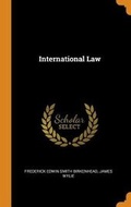 Cover: International Law - Franklin Classics Trade Press