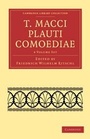 Cover: T. Macci Plauti Comoediae 4 Volume Set - Cambridge University Press