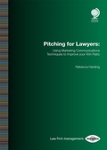 Cover: Pitching for Lawyers - Globe Law and Business Ltd