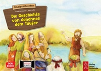 Abbildung von: Die Geschichte von Johannes dem Täufer. Kamishibai Bildkartenset. - Don Bosco Medien