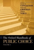 Cover: The Oxford Handbook of Public Choice, Volume 1 - OUP eBook