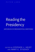 Cover: Reading the Presidency - Peter Lang Verlag