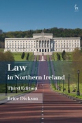 Cover: Law in Northern Ireland - Hart Publishing