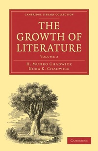 Enlarge image Cover: The Growth of Literature - Cambridge University Press