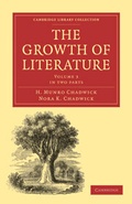 Cover: The Growth of Literature 2 part set - Cambridge University Press