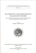 Cover: Plastizit&auml;t und Erneuerung im adulten Gehirn - Franz Steiner Verlag