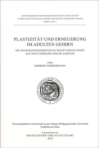 Abbildung von: Plastizität und Erneuerung im adulten Gehirn - Franz Steiner Verlag