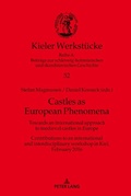 Cover: Castles as European Phenomena - Peter Lang Verlag