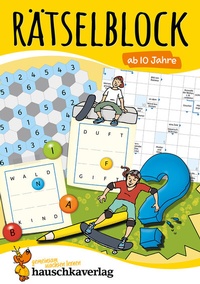 Abbildung von: Rätselblock ab 10 Jahre - Band 1 - Hauschka Verlag