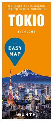 Abbildung von: KUNTH EASY MAP Tokio 1:16.000 - Kunth Verlag