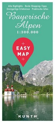 Abbildung von: EASY MAP Bayerische Alpen - Kunth Verlag