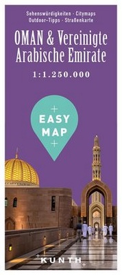Abbildung von: EASY MAP Oman & Vereinigte Arabische Emirate - Kunth Verlag