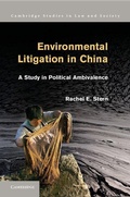 Bild: Environmental Litigation in China - Cambridge University Press