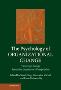 Cover: The Psychology of Organizational Change - Cambridge University Press