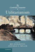 Cover: The Cambridge Companion to Utilitarianism - Cambridge University Press