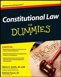Cover: Constitutional Law For Dummies - Wiley