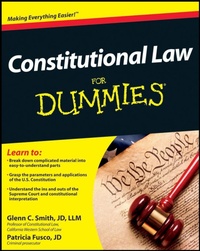 Enlarge image Cover: Constitutional Law For Dummies - Wiley