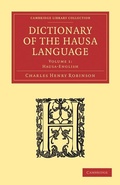 Cover: Dictionary of the Hausa Language - Cambridge University Press
