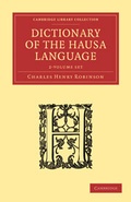 Cover: Dictionary of the Hausa Language 2 Volume Paperback Set - Cambridge University Press