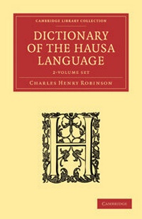 Enlarge image Cover: Dictionary of the Hausa Language 2 Volume Paperback Set - Cambridge University Press