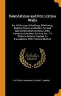 Cover: Foundations and Foundation Walls - Franklin Classics Trade Press