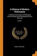 Cover: A History of Modern Philosophy - Franklin Classics Trade Press
