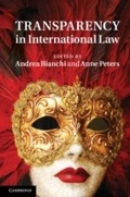 Cover: Transparency in International Law - Cambridge University Press