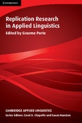 Cover: Replication Research in Applied Linguistics - Cambridge University Press