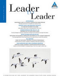 Enlarge image Cover: Leader to Leader (LTL) - Wiley