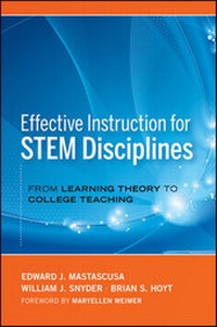 Enlarge image Cover: Effective Instruction for STEM Disciplines - Jossey-Bass