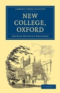 Cover: New College, Oxford - Cambridge University Press