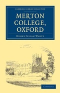 Cover: Merton College, Oxford - Cambridge University Press