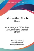 Cover: Allah-Akbar, God Is Great - Kessinger Publishing