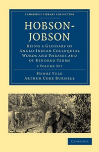Abbildung von: Hobson-Jobson 2 Part Set - Cambridge University Press