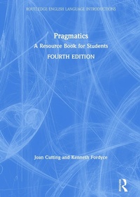 Abbildung von: Pragmatics - Routledge